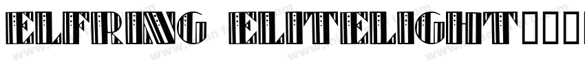 Elfring EliteLight字体转换